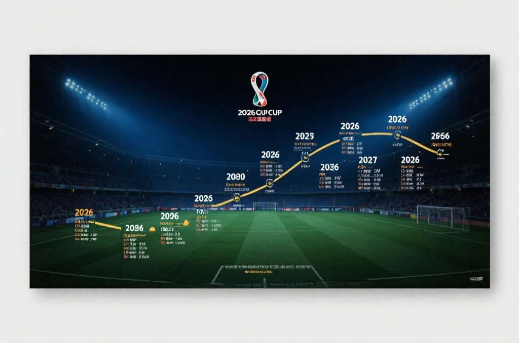 2026世界杯小组赛赛程总览海报